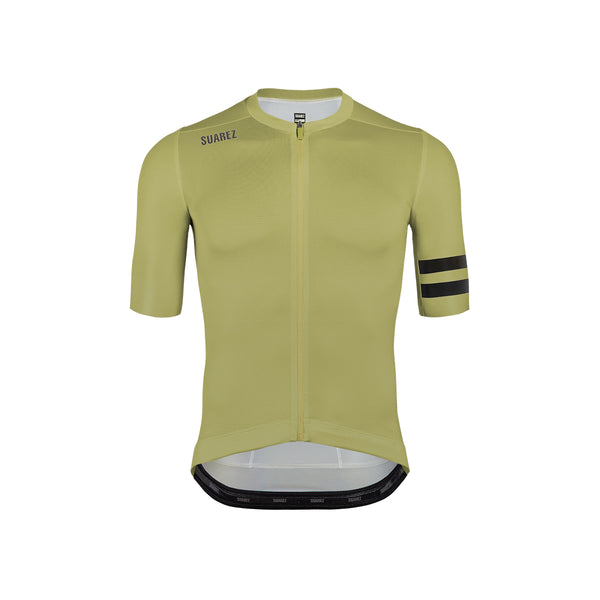 新品サイクルジャージ　SUAREZ　アイボリー（S) Solid 2.4 Men's Jersey – Suarez USA